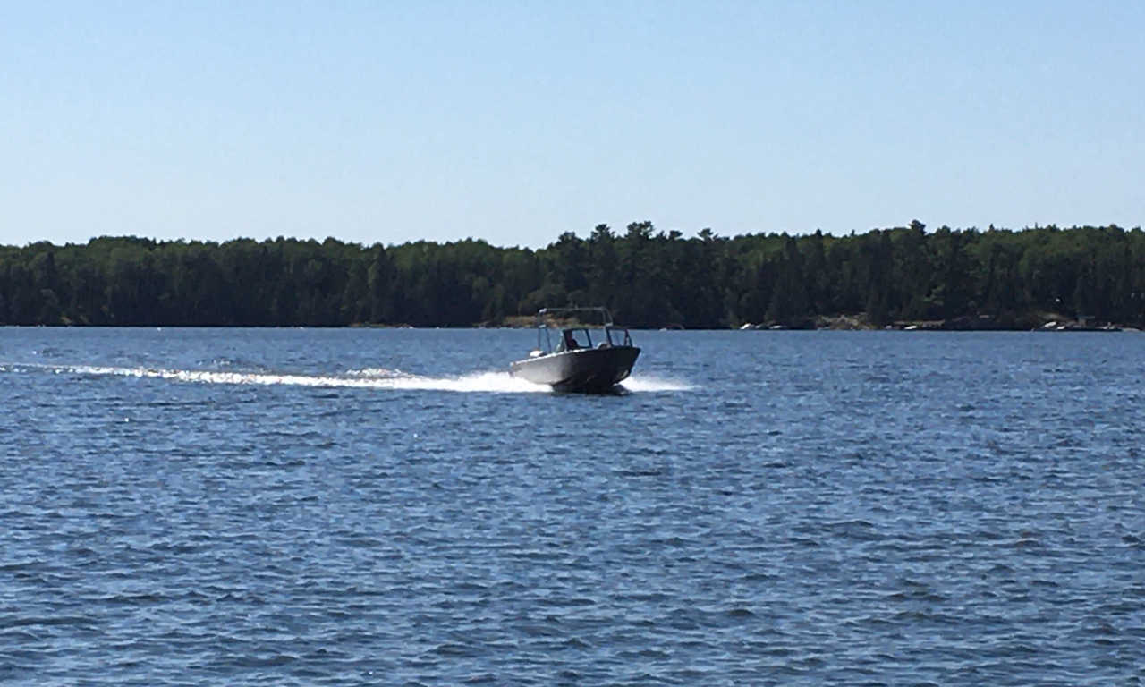 Marauder 18 Welded Aluminum Wolverine Boat Image